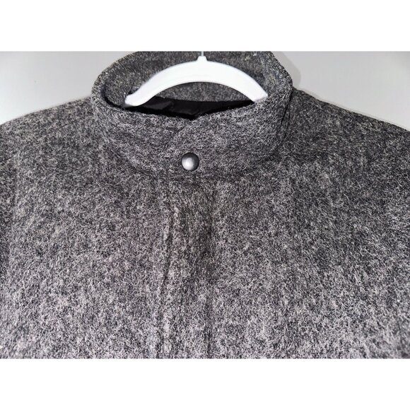 VTG Original Varsity By Catalina Mens Sz 40 M  Wool Gray Bomber Jacket Coat USA - Picture 3 of 13